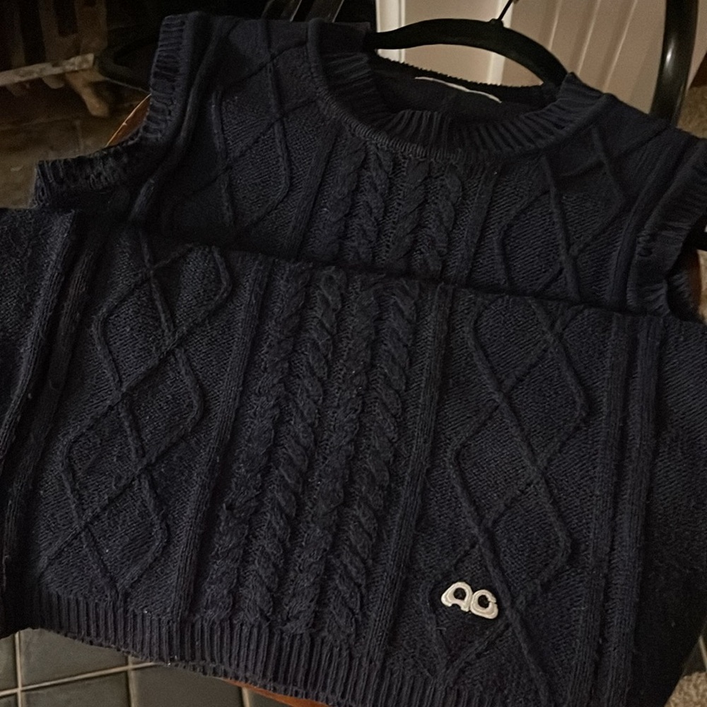 Courreges Final Price Cable Knit Vest